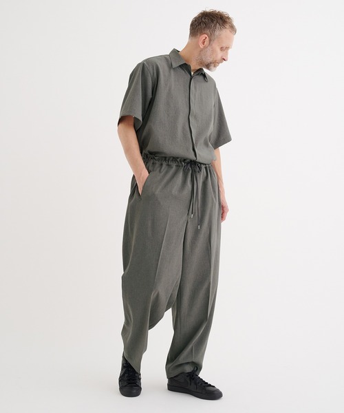 RAINMAKER（レインメーカー）の「【RAINMAKER/レインメーカー】別注 REGULAR COLLAR S/S SHIRT（シャツ/ブラウス・メンズ・ストライプ/ブラック/グレー・4/3）」の21枚目の写真