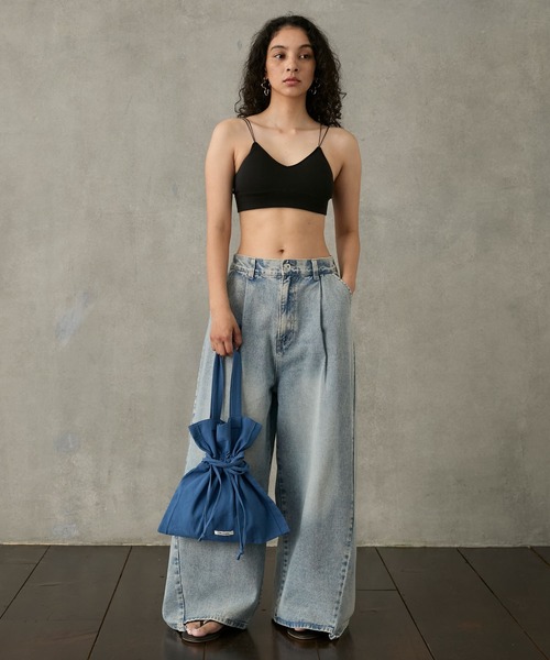 FRUIT OF THE LOOM（フルーツオブザルーム）の「FRUIT OF THE LOOM × Stroove / Bra top & tank top＆T-Shirt 3P / 別注 ブラトップ & タンクトップ & Tシャツ 3セット（タンクトップ・レディース・ホワイト系/ホワイト/ピンク系・FREE）」の14枚目の写真