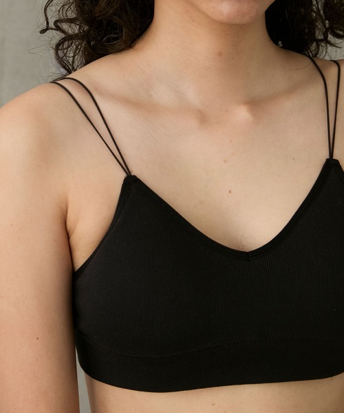 FRUIT OF THE LOOM（フルーツオブザルーム）の「FRUIT OF THE LOOM × Stroove / Bra top & tank top＆T-Shirt 3P / 別注 ブラトップ & タンクトップ & Tシャツ 3セット（タンクトップ・レディース・ホワイト系/ホワイト/ピンク系・FREE）」の16枚目の写真