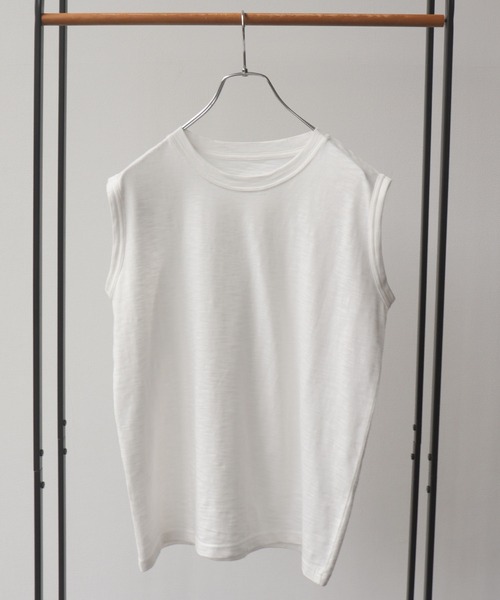 FRUIT OF THE LOOM（フルーツオブザルーム）の「FRUIT OF THE LOOM × Stroove / Bra top & tank top＆T-Shirt 3P / 別注 ブラトップ & タンクトップ & Tシャツ 3セット（タンクトップ・レディース・ホワイト系/ホワイト/ピンク系・FREE）」の6枚目の写真