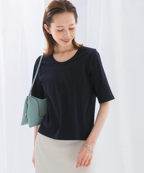 〈新品未使用タグ付〉ETHOSENS スーピマコットンTシャツ 1 kitt-424-tc01-1.jpg