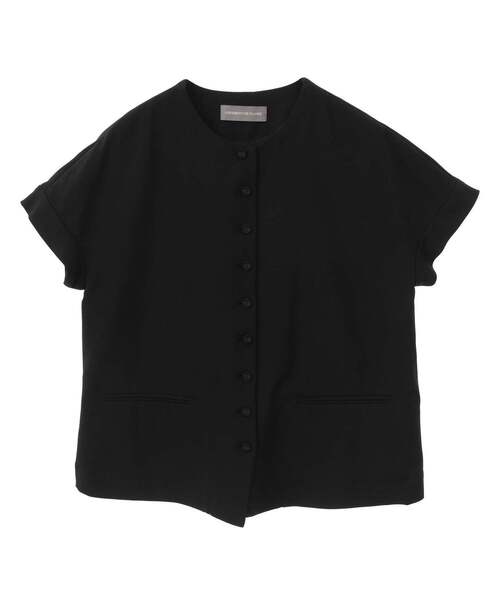 LOGEMENT DE CLAIRE（ロジュモンドクレール）の「麻調ジレブラウス（ベスト・レディース・ブラウン/グレイッシュベージュ/ブラック・FREE）」の21枚目の写真