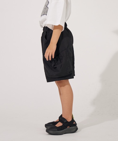 PAIRMANON STREET（ペアマノンストリート）の「【水陸両用】【PAIRMANON STREET】無地 サイドポケット ナイロン ショートパンツ（その他パンツ・キッズ・ブラック/ブルー/ベージュ・140/160/100/130/90/120/110/150）」の8枚目の写真