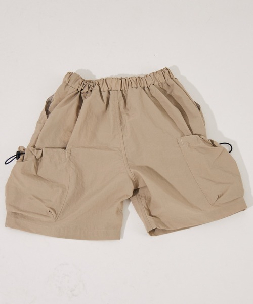 PAIRMANON STREET（ペアマノンストリート）の「【水陸両用】【PAIRMANON STREET】無地 サイドポケット ナイロン ショートパンツ（その他パンツ・キッズ・ブラック/ブルー/ベージュ・140/160/100/130/90/120/110/150）」の22枚目の写真