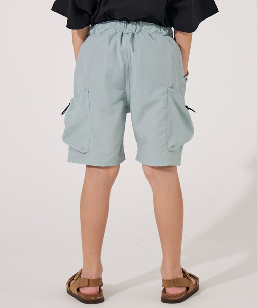 PAIRMANON STREET（ペアマノンストリート）の「【水陸両用】【PAIRMANON STREET】無地 サイドポケット ナイロン ショートパンツ（その他パンツ・キッズ・ブラック/ブルー/ベージュ・140/160/100/130/90/120/110/150）」の16枚目の写真