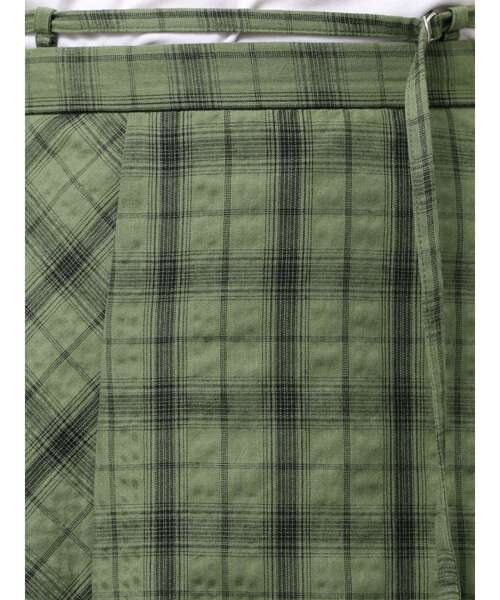 MURUA（ムルーア）の「【WEB限定】チェックフレアスカート（スカート・レディース・ブラック/グレー/グリーン・FREE）」の5枚目の写真