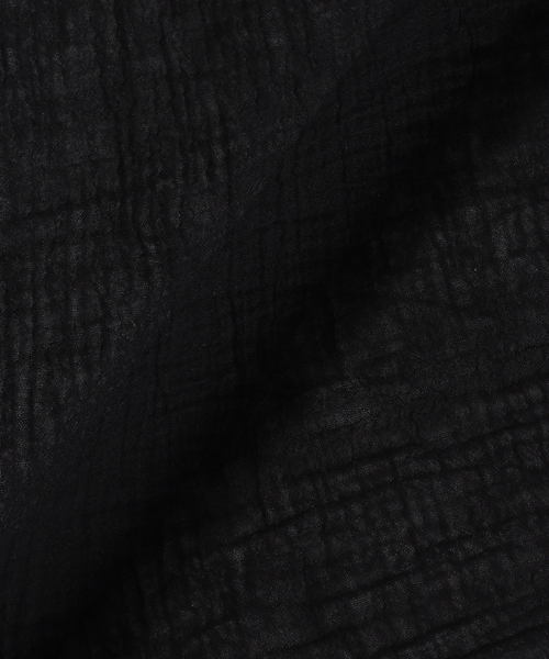 plage(プラージュ)の「《追加》LES ATELIERS FRANCAIS DE CONFECTION 別注 PAREO スカーフ(ストール/ショール・レディース・ブラック/アイボリー・FREE)」の15枚目の写真