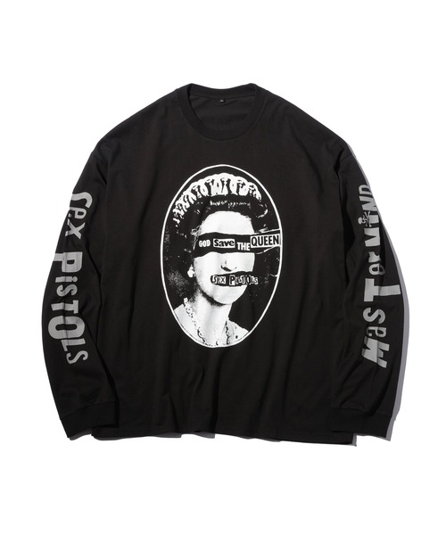 God Save The Queen L/S Tee (TS226)（Tシャツ/カットソー