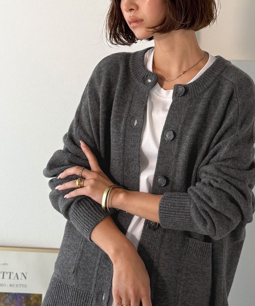 セール】絶妙なすっきりシルエットで、華奢感がかなう。エポレット