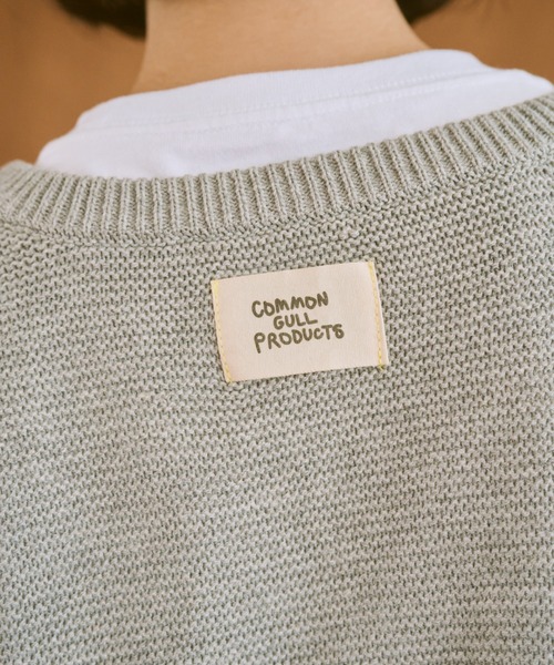 common gull products.(コモンガルプロダクツ)の「嗜む半袖ニット(ニット/セーター・レディース・レッド/杢グレー/イエロー・SMALL/MEDIUM/LARGE)」の17枚目の写真