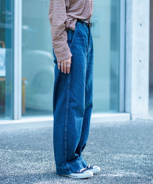 NEAT TOKYO SWISS DENIM スイスデニム　ベルトレス M NEAT TOKYO SWISS DENIM スイスデニム ベルトレス M