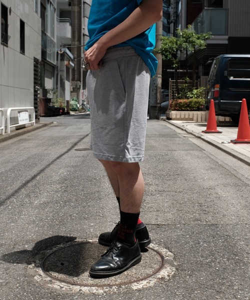 American Apparel（アメリカンアパレル）の「THRIFTY LOOK　スリフティルック / AMERICAN APPAREL COTTON SHORTS アメアパ（その他パンツ・メンズ・ブラック/オリーブ/グレー/サンドベージュ/エメラルド・MEDIUM/LARGE/SMALL）」の20枚目の写真