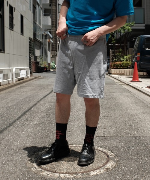 American Apparel（アメリカンアパレル）の「THRIFTY LOOK　スリフティルック / AMERICAN APPAREL COTTON SHORTS アメアパ（その他パンツ・メンズ・ブラック/オリーブ/グレー/サンドベージュ/エメラルド・MEDIUM/LARGE/SMALL）」の22枚目の写真