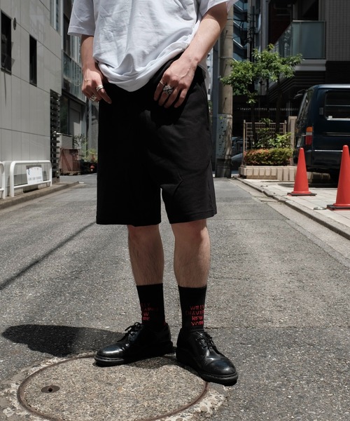 American Apparel（アメリカンアパレル）の「THRIFTY LOOK　スリフティルック / AMERICAN APPAREL COTTON SHORTS アメアパ（その他パンツ・メンズ・ブラック/オリーブ/グレー/サンドベージュ/エメラルド・MEDIUM/LARGE/SMALL）」の7枚目の写真