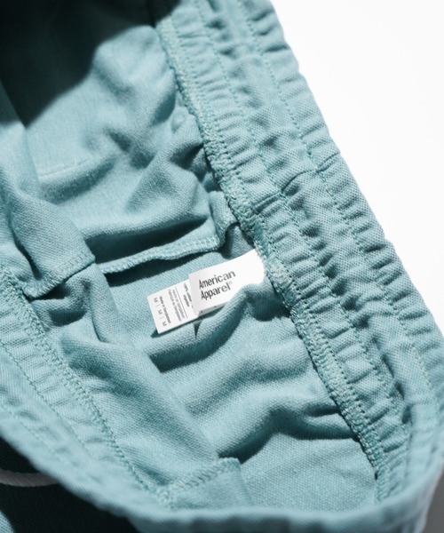 American Apparel（アメリカンアパレル）の「THRIFTY LOOK　スリフティルック / AMERICAN APPAREL COTTON SHORTS アメアパ（その他パンツ・メンズ・ブラック/オリーブ/グレー/サンドベージュ/エメラルド・MEDIUM/LARGE/SMALL）」の18枚目の写真