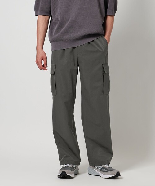 UNITED ARROWS（ユナイテッドアローズ）の「DotAir ドットエア カーゴ イージーパンツ -吸水速乾 ストレッチ-（カーゴパンツ・メンズ・ブラック/ダークグレー・M/XL/S/L）」の3枚目の写真