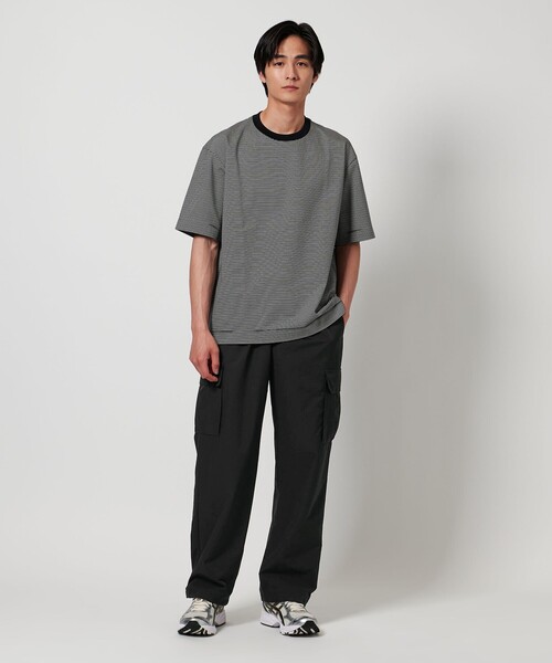 UNITED ARROWS（ユナイテッドアローズ）の「DotAir ドットエア カーゴ イージーパンツ -吸水速乾 ストレッチ-（カーゴパンツ・メンズ・ブラック/ダークグレー・M/XL/S/L）」の8枚目の写真