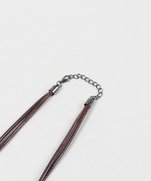 SPINNS（スピンズ）の「紐ネックレス/羽根/NEO森ガール/フェアリーグランジ（ネックレス・レディース・ブラウン・ONESIZE）」の10枚目の写真