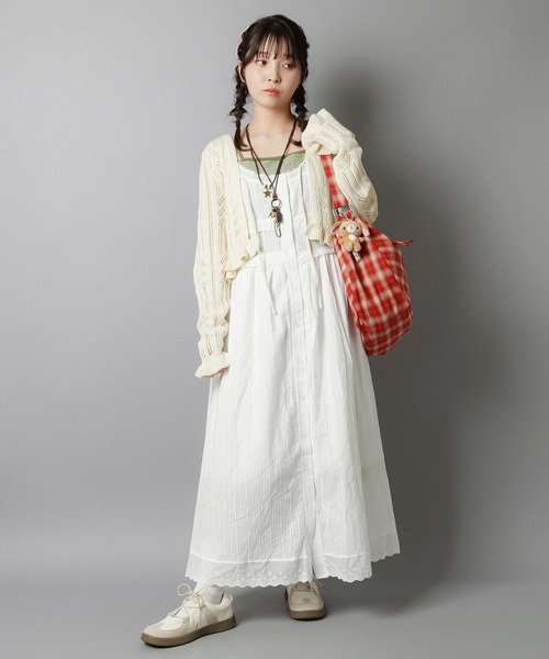 SPINNS（スピンズ）の「紐ネックレス/羽根/NEO森ガール/フェアリーグランジ（ネックレス・レディース・ブラウン・ONESIZE）」の5枚目の写真