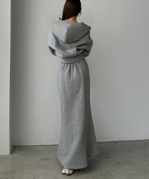 新品 レディース ラッセルノ パーカー スカート セット サイズM相当 アイボリ 新品 レディース ラッセルノ パーカー スカート セット サイズM