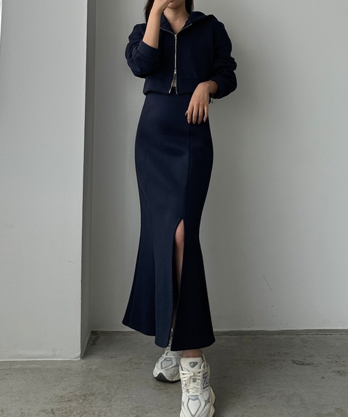 新品 レディース ラッセルノ パーカー スカート セット サイズM相当 グリーン 新品 レディース ラッセルノ パーカー スカート セット サイズM