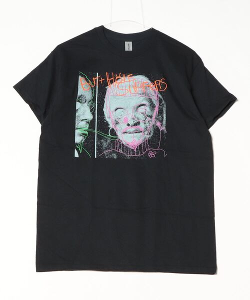 MUSIC TEE(ミュージックティー)の「BUTTHOLE SURFERS - “PSYCHIC POWERLESS”(Tシャツ/カットソー・メンズ・バーガンディー/ブラック・XX-LARGE/MEDIUM/LARGE/X-LARGE)」の4枚目の写真