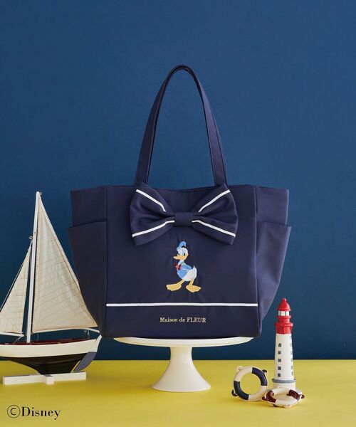 新品MaisondeFLEURディズニーコラボトートバッグ Maison de FLEUR 「Maison FLEUR」 トートバッグ「Disneyコラボ