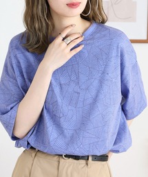 20天竺ドルマン前Pt半袖Tシャツ