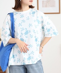 BARNDOOR | 20天竺ドルマン前Pt半袖Tシャツ(Tシャツ/カットソー)