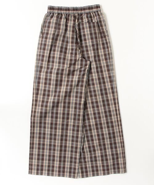 DOUBLE STANDARD CLOTHING（ダブルスタンダードクロージング）の「ハイカウントコットン チェックワイドパンツ（その他パンツ・レディース・チェック・38/36）」の15枚目の写真