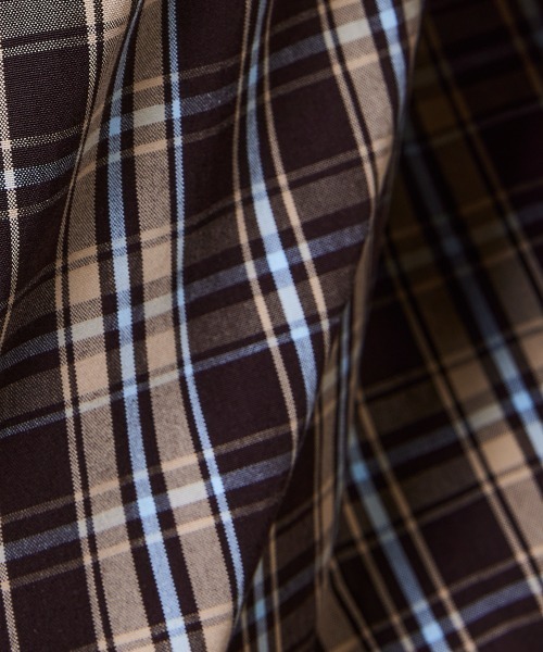 DOUBLE STANDARD CLOTHING（ダブルスタンダードクロージング）の「ハイカウントコットン チェックワイドパンツ（その他パンツ・レディース・チェック・38/36）」の13枚目の写真