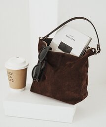 美品ラシット russet トートバッグ　ショルダーバッグ　ブラウン系 Russet - ラシット ショルダーバッグ トートバッグ 大きめ