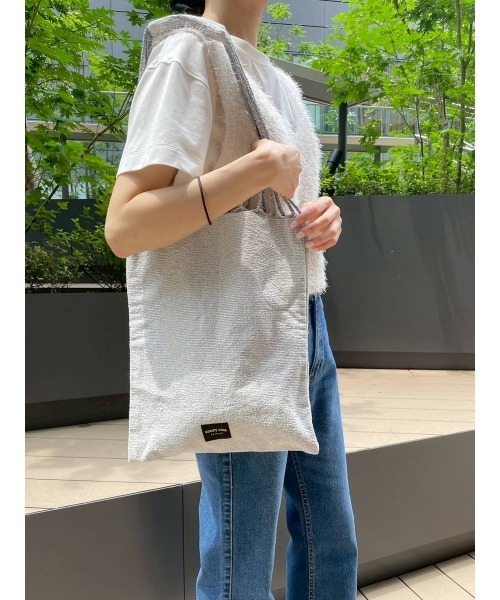 BAYFLOW（ベイフロー）の「【ASANTE SANA】ハンモックトートラメ（トートバッグ・レディース・ゴールド/シルバー・0）」の19枚目の写真
