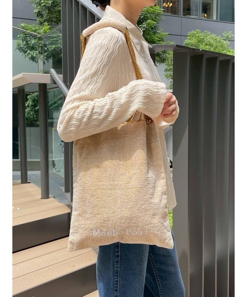 BAYFLOW（ベイフロー）の「【ASANTE SANA】ハンモックトートラメ（トートバッグ・レディース・ゴールド/シルバー・0）」の21枚目の写真