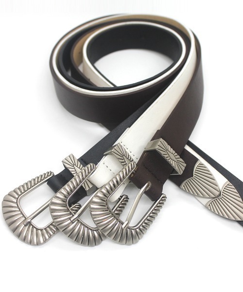 Bling Leads（ブリングリーズ）の「Z)【BLINGLEADS】ZK-27 PUﾚｻﾞｰｳｴｽﾀﾝﾍﾞﾙﾄ（ベルト・メンズ・ブラック・FREE）」の9枚目の写真