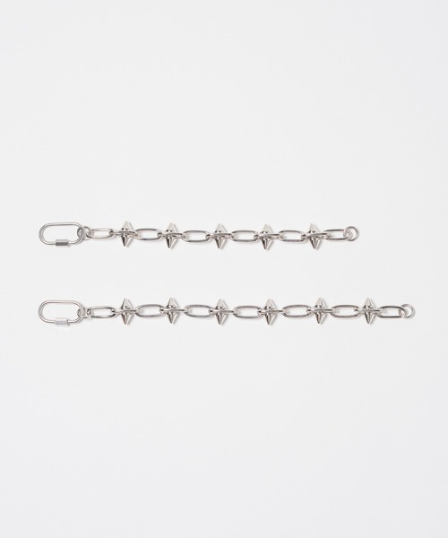 AFF AIVER(エイエフエフアイバー)の「AFF AIVER スパイクチェーンブレスレット(ブレスレット・メンズ・シルバー・MEDIUM/LARGE)」の7枚目の写真