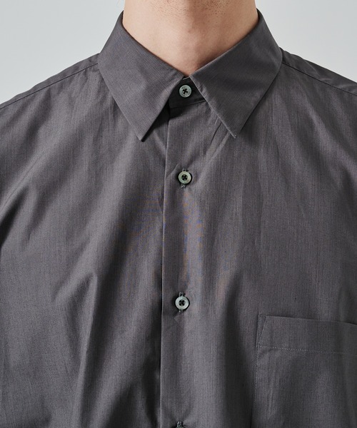 markaware（マーカウェア）の「【MARKAWARE/marka】COMFORT FIT S/S SHIRT（シャツ/ブラウス・メンズ・ホワイト/チャコールグレー/ブルー・1/2）」の20枚目の写真