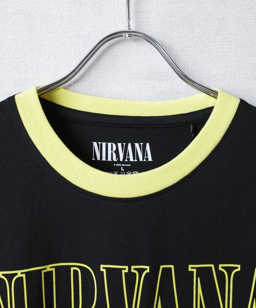 ROCK-OFF(ロックオフ)の「【ROCK-OFF】NIRVANA HAPPY FACE RINGER T-SHIRTS(Tシャツ/カットソー・メンズ・ブラック/ホワイト・X-LARGE/LARGE/MEDIUM)」の17枚目の写真