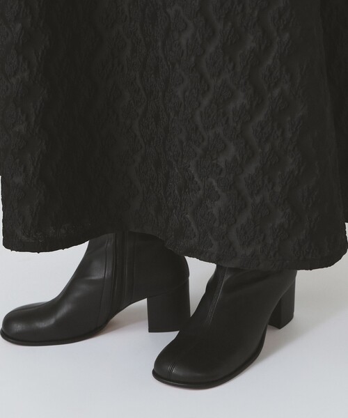 Ray BEAMS（レイビームス）の「フラワー ジャカード フレア スカート（スカート・レディース・ブラック/グリーン系その他2・1/0）」の14枚目の写真