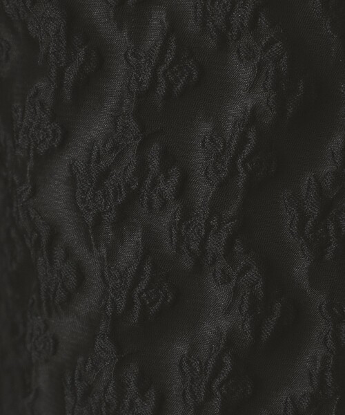 Ray BEAMS（レイビームス）の「フラワー ジャカード フレア スカート（スカート・レディース・ブラック/グリーン系その他2・1/0）」の15枚目の写真