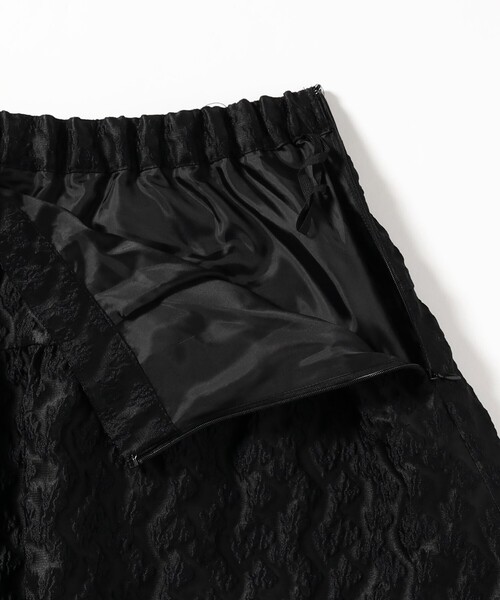 Ray BEAMS（レイビームス）の「フラワー ジャカード フレア スカート（スカート・レディース・ブラック/グリーン系その他2・1/0）」の17枚目の写真