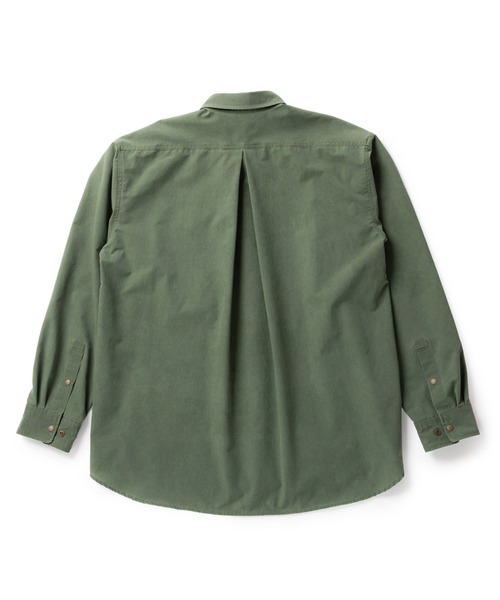 narifuri(ナリフリ)の「NFC ピグメントメッシュシャツ(シャツ/ブラウス・メンズ・ダークネイビー/インディゴブルー/ダークオリーブ・X-LARGE/LARGE/MEDIUM/SMALL)」の10枚目の写真