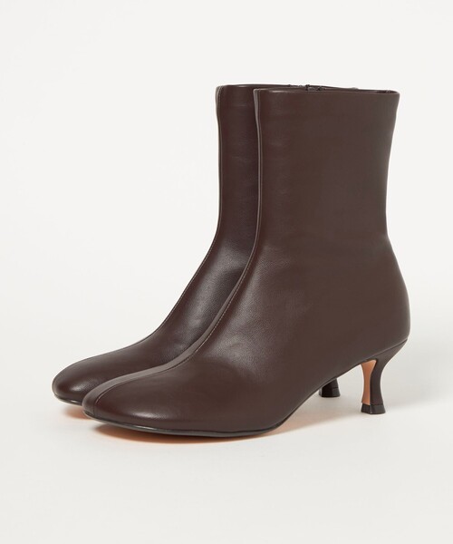 EMMEL REFINES（エメルリファインズ）の「＜EMMEL REFINES＞EM ソフト アンクル ブーツ（パンプス・レディース・ダークブラウン/ライトブルー/ブラック・22.5cm/23.5cm/24.5cm）」の5枚目の写真