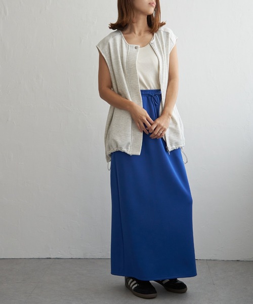 notch.（ノッチ）の「バルーンスウェットベスト（ベスト・レディース・グレー系その他/チャコール/ブラック/アイボリー・M）」の8枚目の写真