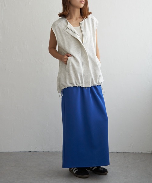 notch.（ノッチ）の「バルーンスウェットベスト（ベスト・レディース・グレー系その他/チャコール/ブラック/アイボリー・M）」の13枚目の写真