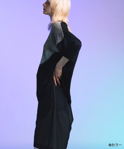 MAISON SPECIAL/メゾンスペシャル エヴァンゲリオン ニットTシャツ UNISEX》【EVANGELION for MAISON SPECIAL】5 Colors Jacquard Prime