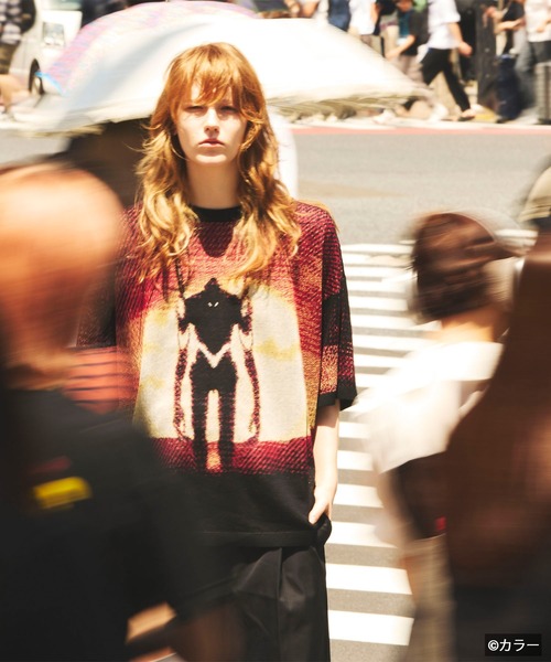 UNISEX》【EVANGELION for MAISON SPECIAL】5 Colors Jacquard Prime