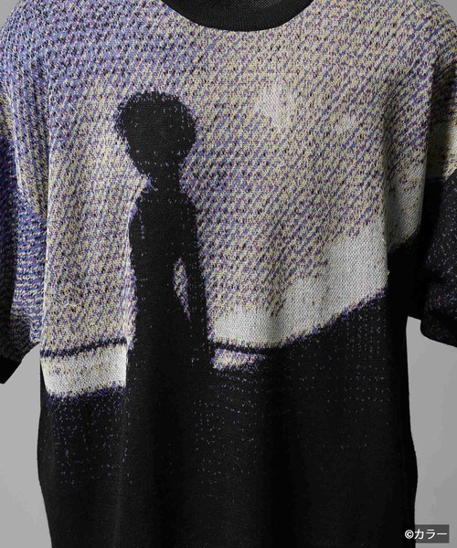 MAISON SPECIAL ノーカラーシャツ ブラック 46 シルク　緑タグ BM02J101AB10B2B-49_1.jpg
