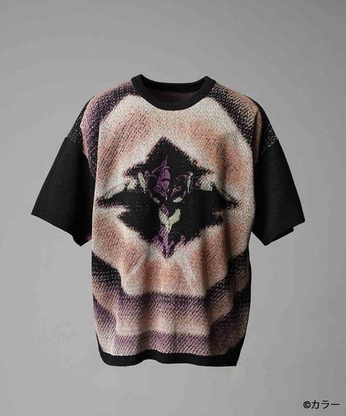 iroquoisフェノメノンanrealageメゾンスペシャルneonsign UNISEX》【EVANGELION for MAISON SPECIAL】5 Colors Jacquard