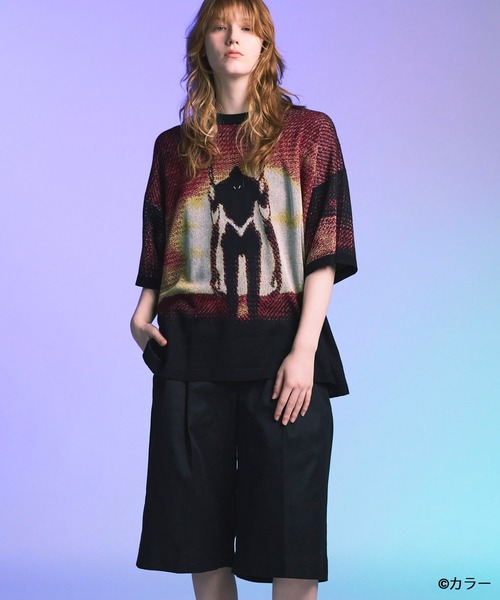 UNISEX》【EVANGELION for MAISON SPECIAL】5 Colors Jacquard Prime